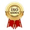 ISO 45001 standard certified rosette - health and safety