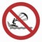 ISO 7010 registered safety signs graphical symbols pictogram prohibition No kite surfing