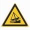 ISO 7010 Standard Icon Pictogram Symbol Safety Sign Warning Danger Slipway