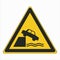 ISO 7010 Standard Icon Pictogram Symbol Safety Sign Warning Danger Unprotected edges