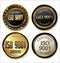 ISO 9001 certified golden badge collection