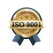 ISO 9001 conformity to standards stamp