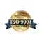 ISO 9001 conformity to standards stamp