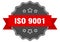 iso 9001 label. iso 9001 isolated seal. sticker. sign