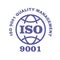 ISO 9001 stamp sign - quality management systems, QMS