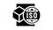 iso standard production glyph icon animation