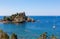 The Isola Bella island in Taormina, Italy