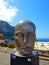 Isola di Capri, face made out of bike chains