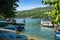 Isola Pescatore or the Island of the Fishermen on lake Maggiore Italy