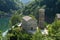 Isolasanta, village along the road of Arni, from Garfagnana to Alpi Apuane