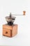 Isolate coffee grinder on white background