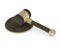 Isolated 3d gavel on white