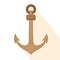 Isolated anchor icon