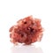 Isolated aragonite crystals in white background