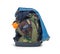 Isolated Army Camouflage backpack