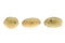 Isolated Australian potatoes. Cut raw potato vegetables isolated on white background with clipping path