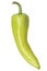 Isolated Banana Pepper