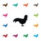 Isolated Bantam Icon. Chicken Vector Element Can Be Used For Chicken, Rooster, Design Concept.