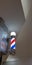 Isolated barbers pole