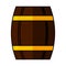 Isolated barrel beer icon