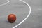 Isolated basketball, streetball