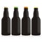 Isolated beer bottles set