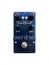 Isolated Blue boutique overdrive stomp box guitar effect.