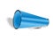 Isolated Blue megaphone