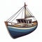 isolated boat trip clipart whit background