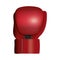 Isolated boxing glove