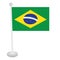 Isolated Brazilian flag