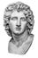 Isolated Bust of Alexander the Great