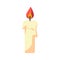 Isolated candle icon
