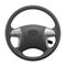 Isolated Car Steering Wheel