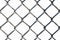 Isolated Chain Link Fence on White Background. Generative ai