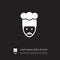 Isolated Chef Icon. Gastronomy Vector Element Can Be Used For Chef, Cook, Gastronomy Design Concept.
