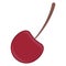 Isolated cherry image