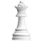 Isolated chess piece 3d illustration