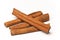 Isolated Cinnamon Sticks