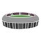 Isolated circle open stadium vector illustration