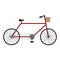 Isolated classic bicycle