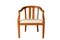 Isolated Classic Wood Armchair
