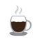 Isolated coffee mug icon