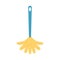 Isolated colored window brush cleaner icon Vector