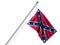 Isolated Confederate Flag