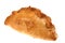 Isolated cornish pasty meat pie