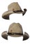 Isolated Cowboy Hats