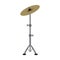 Isolated cymbal icon. Musical instrument