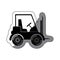 Isolated delivery forklift design