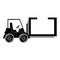 Isolated delivery forklift design